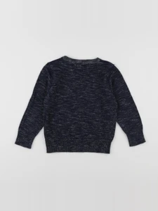 H&M - pull bleu - 3/4 ans