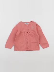 Vertbaudet - gilet rose - 18 mois