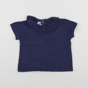 Petit Bateau - tee-shirt bleu - 18 mois
