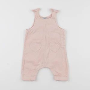 Vertbaudet - salopette rose - 3 mois