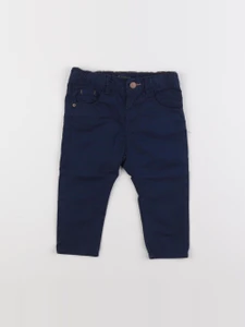 Zara - pantalon bleu - 9/12 mois