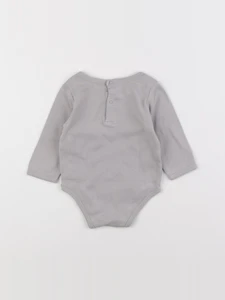Tape à l'oeil - body gris - 6 mois