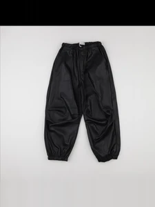 Zara - pantalon noir simili cuir  - 11/12 ans