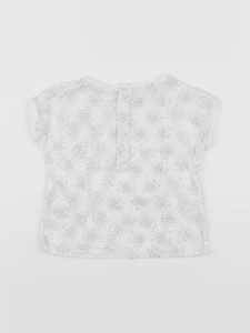 Boutchou - blouse blanc - 12 mois