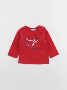 Jacadi - tee-shirt rouge - 6 mois