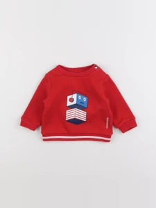 Jacadi - sweat rouge - 6 mois