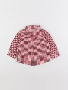 Jacadi - chemise rouge - 6 mois