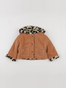 Marlot Paris - veste doublé rose - 12 mois