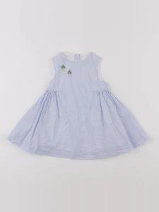 Cyrillus - robe bleu - 6 mois