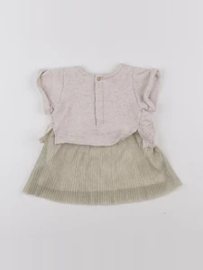IKKS - robe or, beige - 6 mois