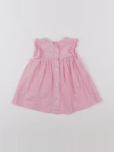 Petit Bateau - robe rose - 6 mois