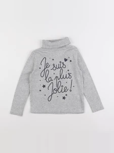 La Redoute - sous-pull gris - 6 ans