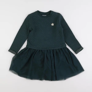 Vertbaudet - robe vert - 5 ans