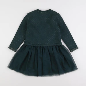 Vertbaudet - robe vert - 5 ans