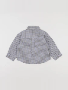 Jacadi - chemise blanc, bleu - 18 mois