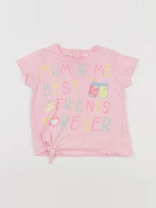 Zara - tee-shirt rose - 18 mois à 2 ans
