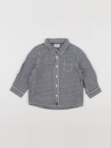 Tape à l'oeil - chemise blanc, noir - 18 mois