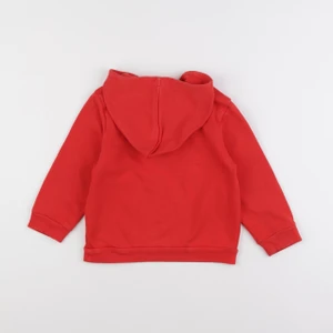 Adidas - sweat rouge - 2/3 ans