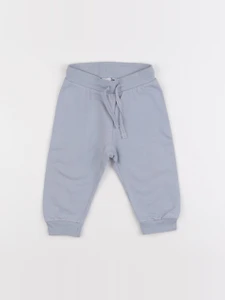 H&M - jogging bleu - 6/9 mois