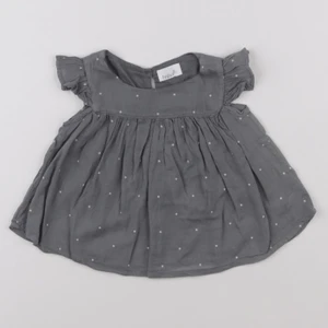 Buho - blouse gris - 3/6 mois