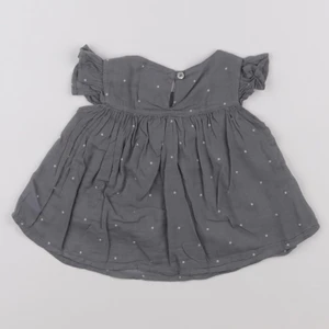 Buho - blouse gris - 3/6 mois