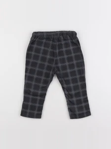 H&M - pantalon gris - 9/12 mois