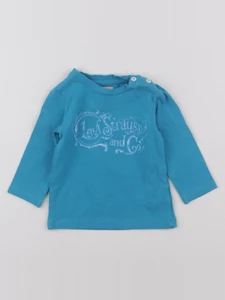 Levi's - tee-shirt bleu - 6 mois