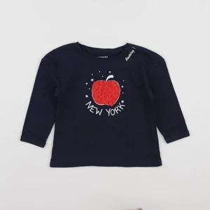 Vertbaudet - tee-shirt bleu - 2 ans