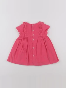 Jacadi - robe rose - 12 mois