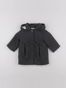 Jacadi - manteau gris - 12 mois