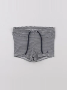 Petit Bateau - maillot de bain blanc, bleu - 6 mois
