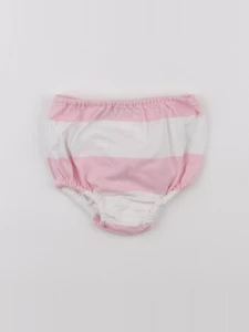 Ralph Lauren - bloomer blanc, rose - 3 mois