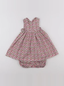 Jacadi - robe liberty multicolore - 12 mois