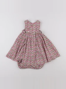Jacadi - robe liberty multicolore - 12 mois