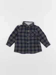 IKKS - chemise imprimé au dos bleu, vert - 12 mois