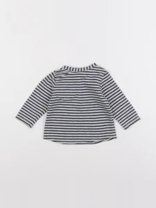 IKKS - tee-shirt bleu, gris - 6 mois
