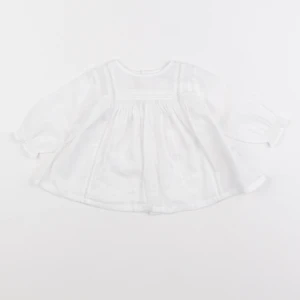 Boutchou - blouse blanc - 6 mois