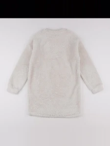IKKS - robe beige, argent - 10 ans