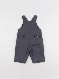 Natalys - salopette gris - 6 mois