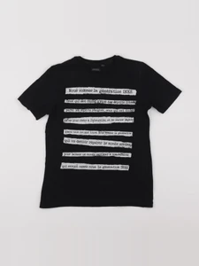 IKKS - tee-shirt noir - 10 ans