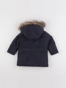 Cyrillus - parka bleu - 18 mois