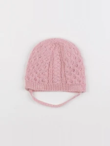 Jacadi - bonnet rose - 6 mois