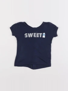 IKKS - tee-shirt bleu - 3 mois