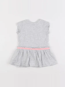 IKKS - robe gris - 6 mois
