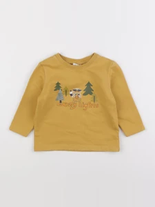 Tape à l'oeil - sweat jaune - 2 ans