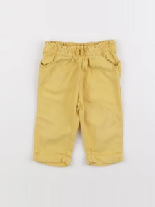 Cyrillus - pantalon jaune - 12 mois