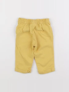 Cyrillus - pantalon jaune - 12 mois