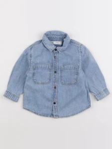 Zara - chemise bleu - 9/12 mois
