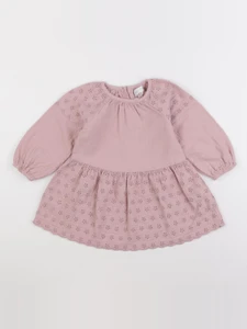 Zara - robe rose - 12/18 mois