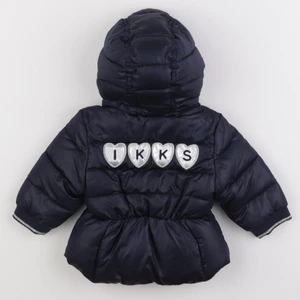 IKKS - doudoune bleu, argent - 3 mois